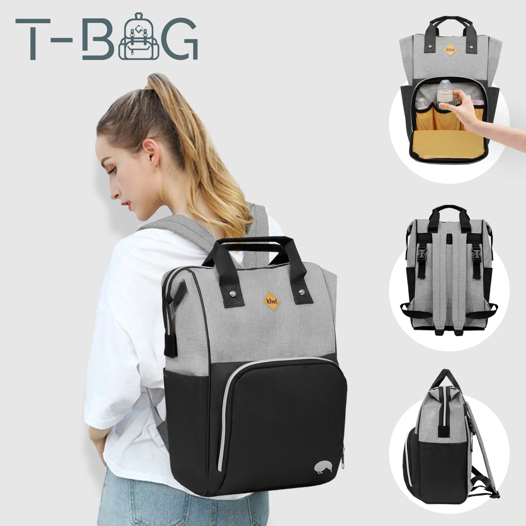 Backpack baby carrier Kiwi T-Bag Anne-Bebek Bakım Sırt Çantası-backpack-mother care bag