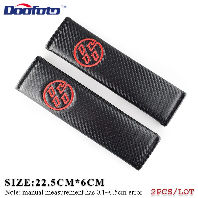 Doofoto Car Seat Belt Cover For Toyota 86 Corolla CHR RAV4 Avensis T25 Auris Camry Accessories Shoulder Protective Pad Styling