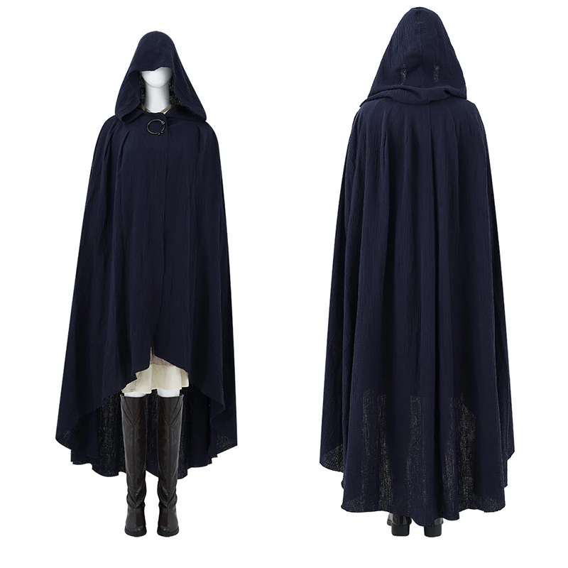 2022 Game Elden Ring Melina Cosplay Costume Women Dress Cloak Outfits Halloween Party Suit with Scarf