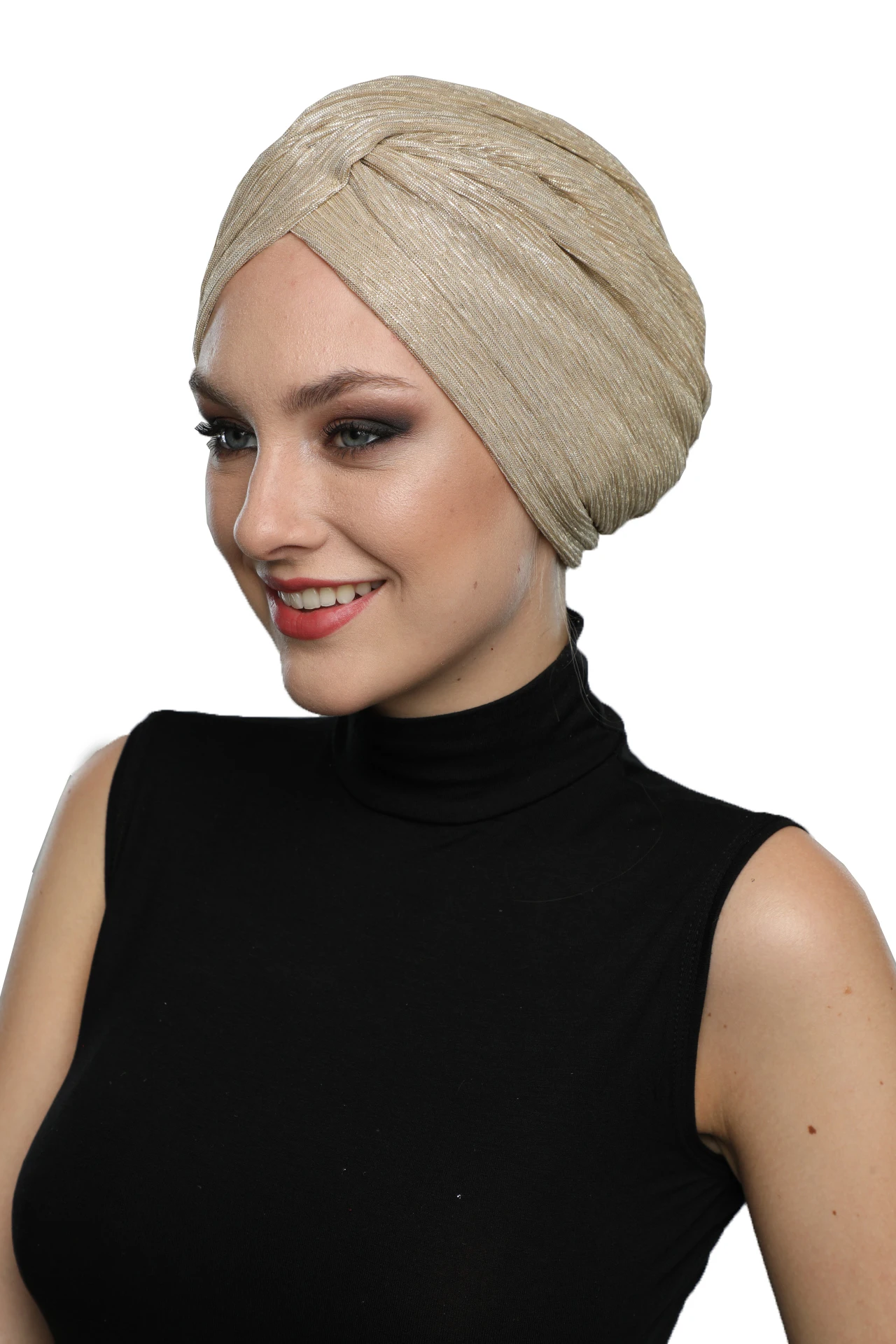 

2024 New Fashion Silvery Cross Ready Turban Hijab Bonnet Scarf Cancer Cap Special Women Product Beret Bandana Muslim Liner