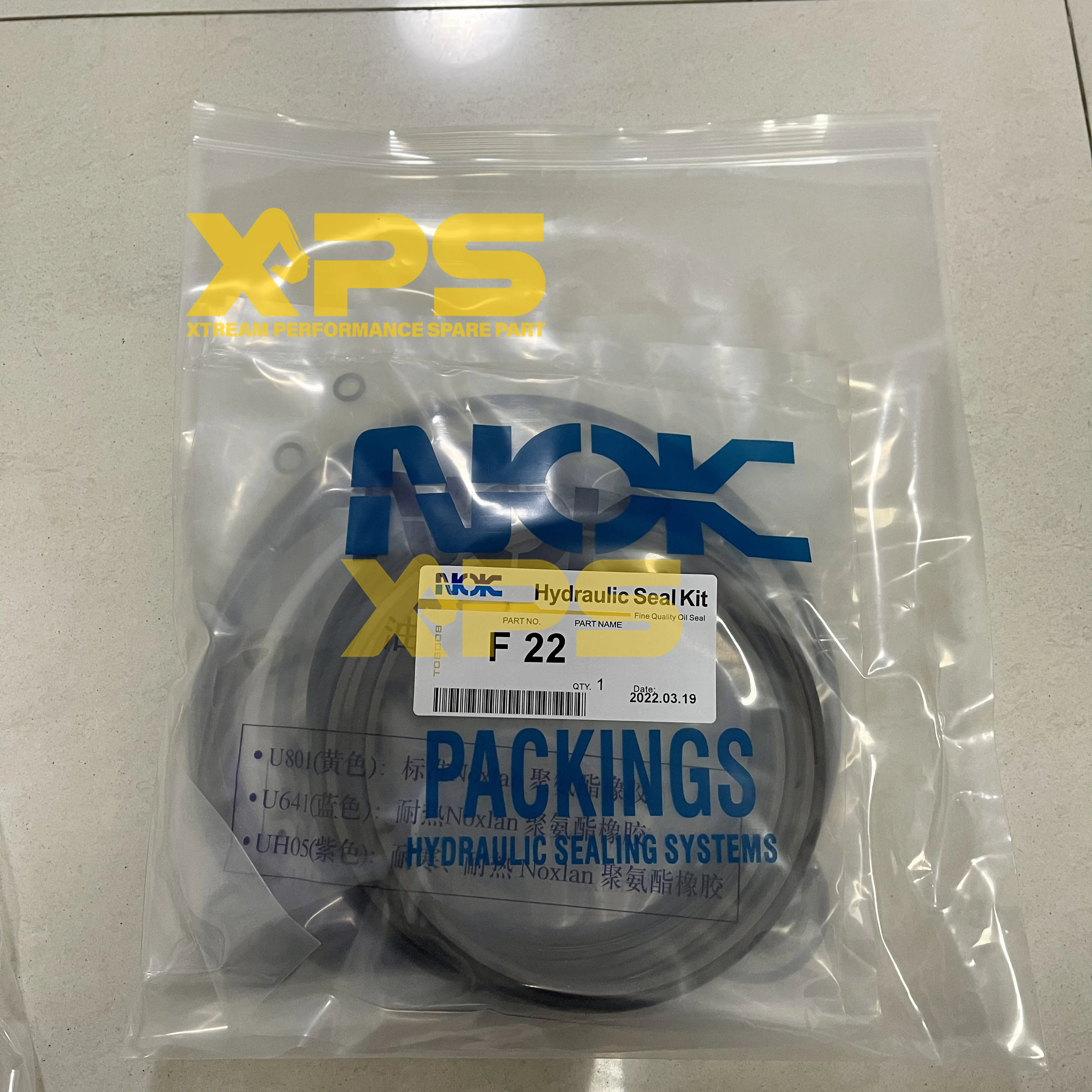 

XPS HIGH QUALITY BREAKER HAMMER F22 SEAL KIT