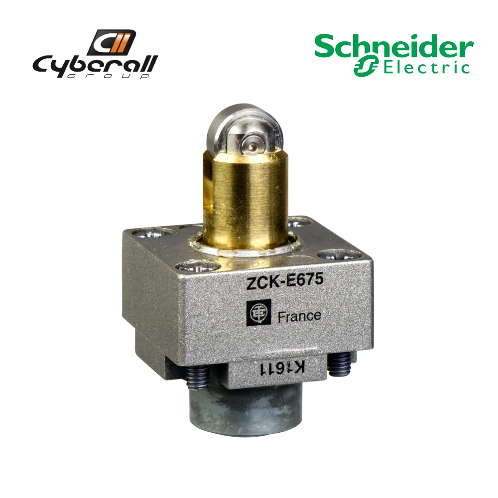 Schneider Electric-Cyberall-limit switch head Cabez piston pushbutton with metal roller reference: