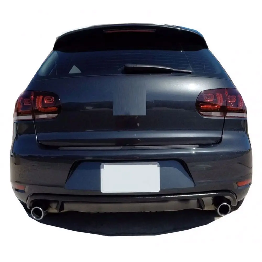 

Fit For Volkswagen Golf 6 (2009-2012) GTI Rear Bumper Insert-Diffuser (Plastic) modified Car Accessories Trim Tunning