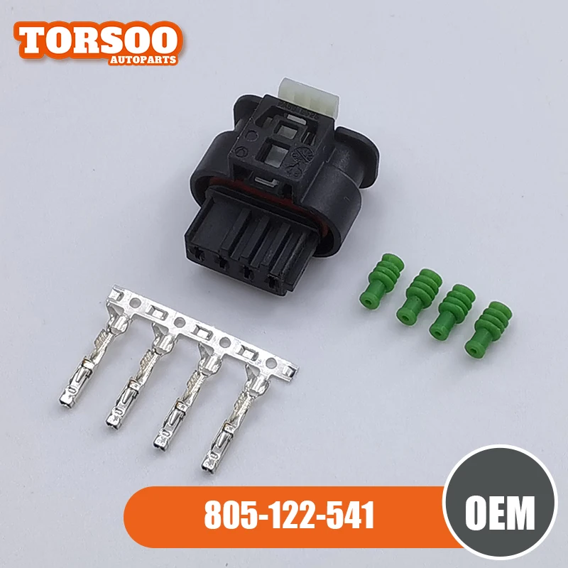 Original 805-122-541 4 Way Hirschmann Nitrox Sensor Connector for BMW