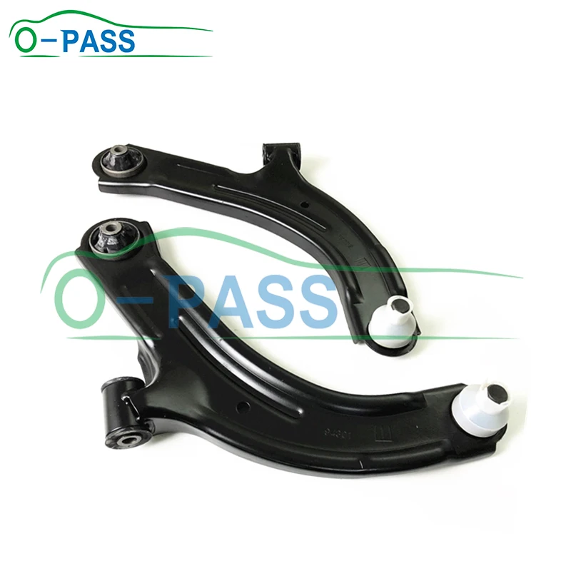 OPASS Front axle lower Control arm For Nissan Tiida Versa Wingroad Bluebird Sylphy Cube C11 Livina Pulsar & Dodge 54501-1JY0A