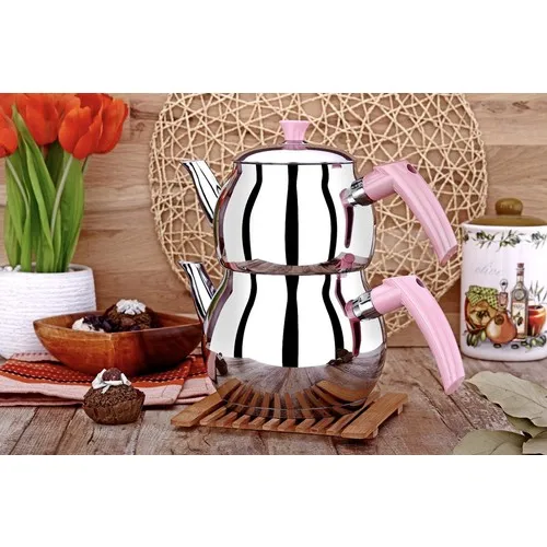 All Home Viola Mini Teapot Pink Turkish tea Home Office use delicious kitchen women and for brides