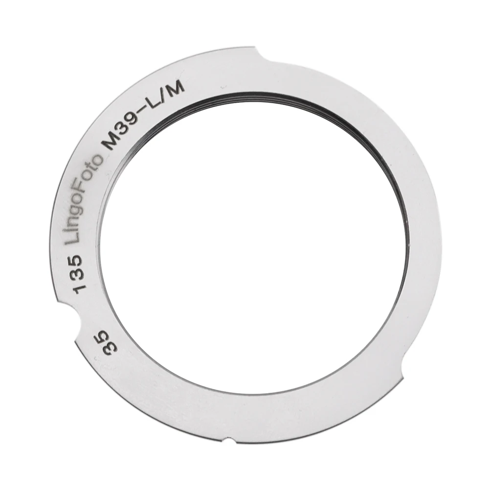 Anillo adaptador de montaje de L39-LM para Leica L39, montaje de tornillo de 35mm/135mm, lentes a Leica M, montaje de cámara M6, M7, M8, M9, etc.
