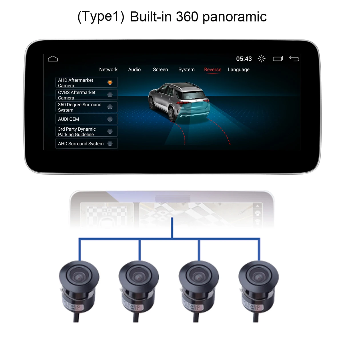 Lettore multimediale per auto da 10.25 pollici per Mercedes Benz classe G W463 G63 G350 G500 G55 NTG4.5 navigazione GPS per auto