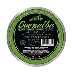 Formaggio artigianale dalle pecore al rosmarino all'interno. Pecora alle erbe (3 KG)