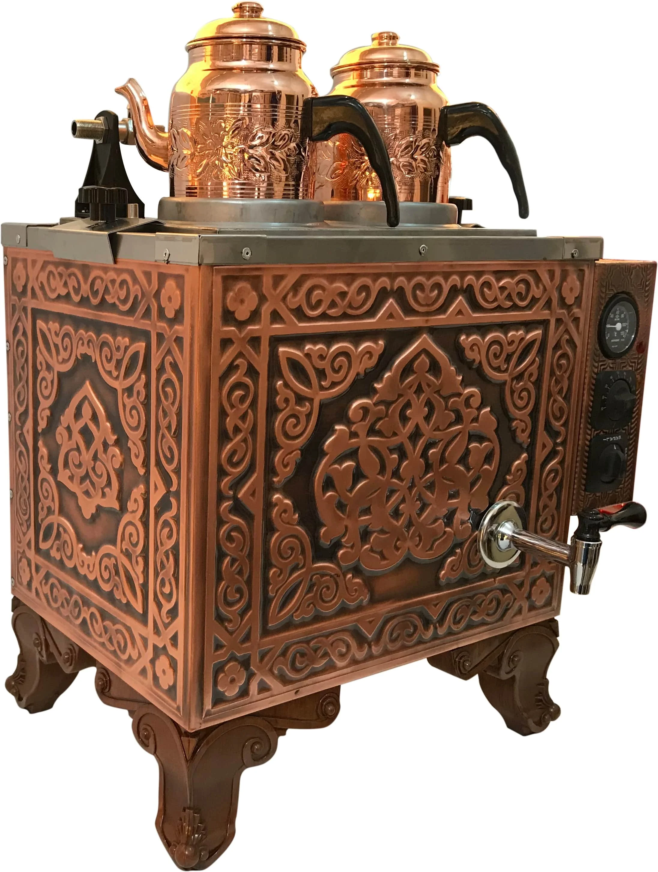 

KUTLU PRINCE 2 COPPER TEA MACHINE (ELECTRIC)