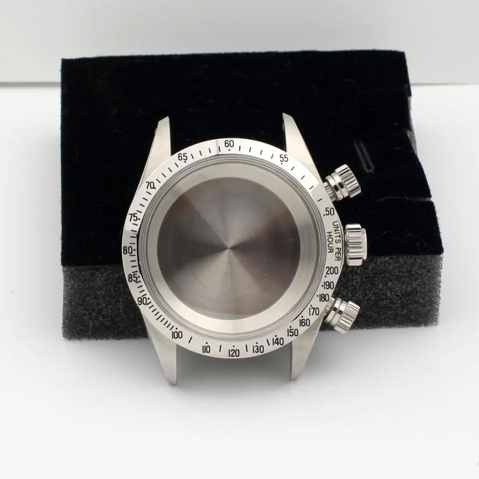 DIY Watch Case Kit for Valjoux 72 Movement Fits 6263 6265 Lug 19mm