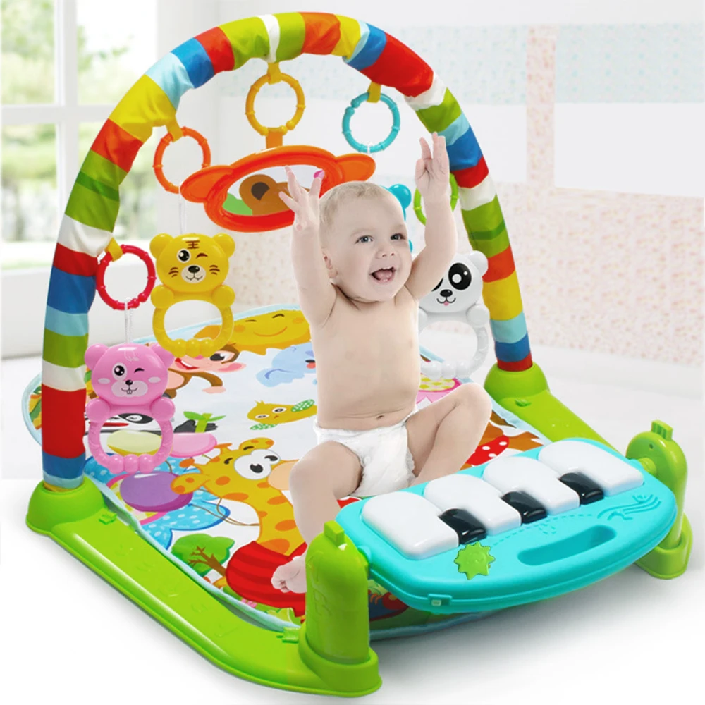 16 stili Baby Music Rack Play Mat tappeto per bambini Puzzle tappeto Piano tastiera Infant Play mat educazione precoce palestra gioco strisciante Pad giocattolo