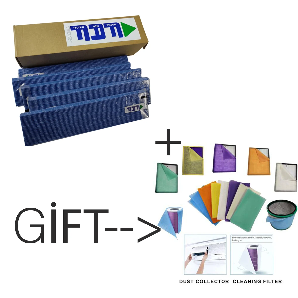 ใหม่5-10-15 -20/ชิ้นชุด Fit สำหรับ Daikin KAC972A4กรอง MC707VM MCA75E2-W เครื่องกรองอากาศ Extra คาร์บอนไฟเบอร์คุณภาพสูงผลิตภัณฑ์