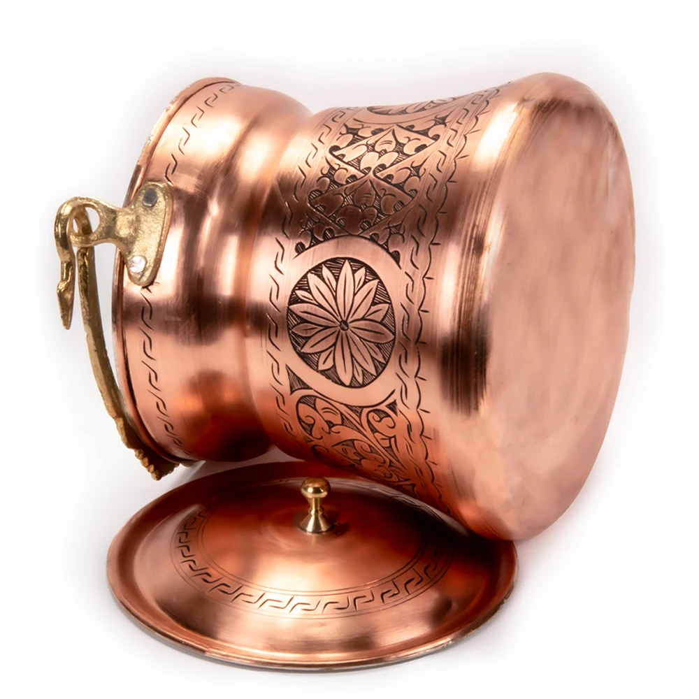 Copper Bucket 4 Lt; (Copper Color)