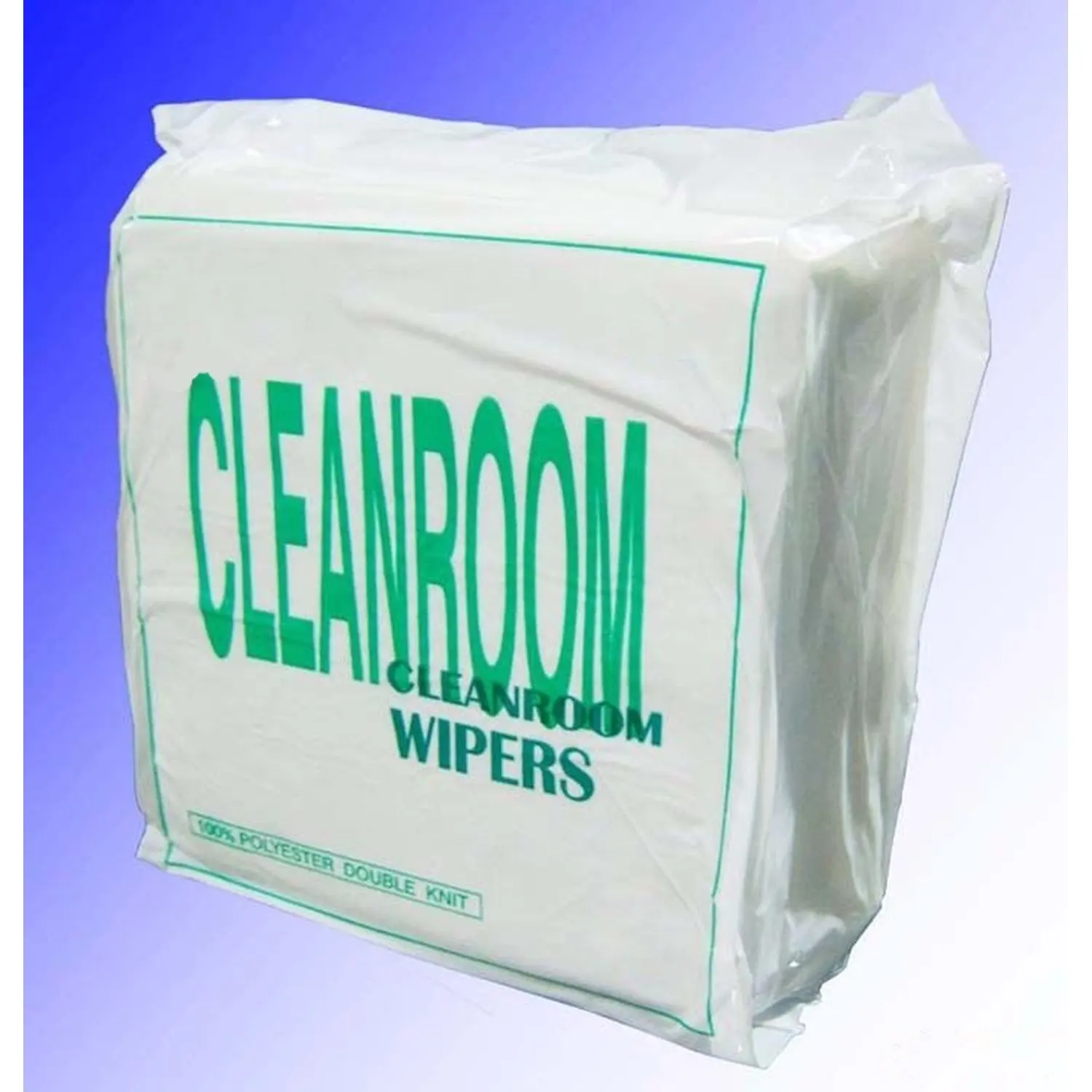 Package 150 polyester cleaning cloths for white room 15cm x 15cm