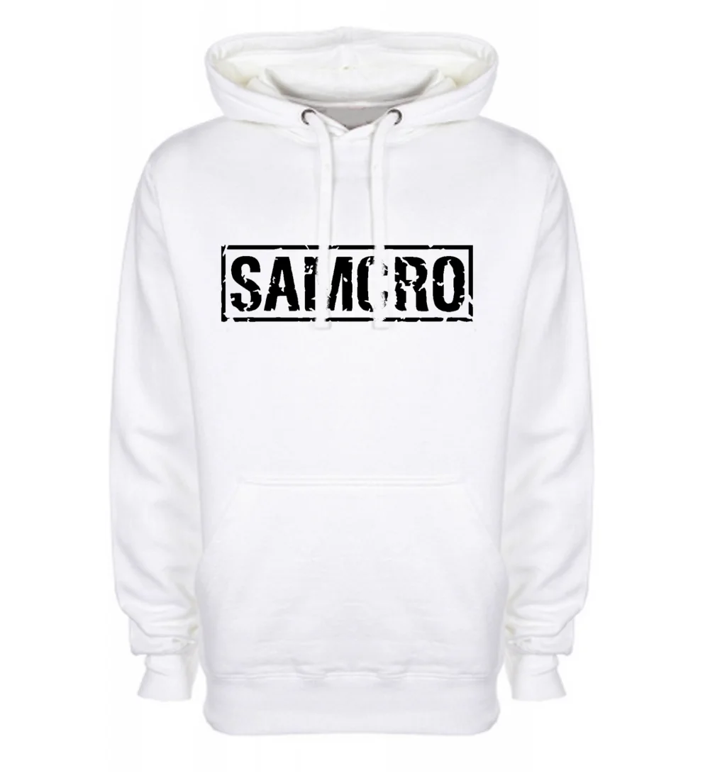 Samcro print Premium 300 grs sweatshirt in White