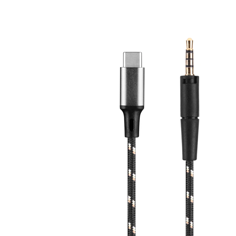 USBC TYPEC Audio Cable For Sennheiser HD 400BT 450BT 450SE 458BT HD 400S HD 4.30i HD 4.30G 4.40BT 4.50BTNC