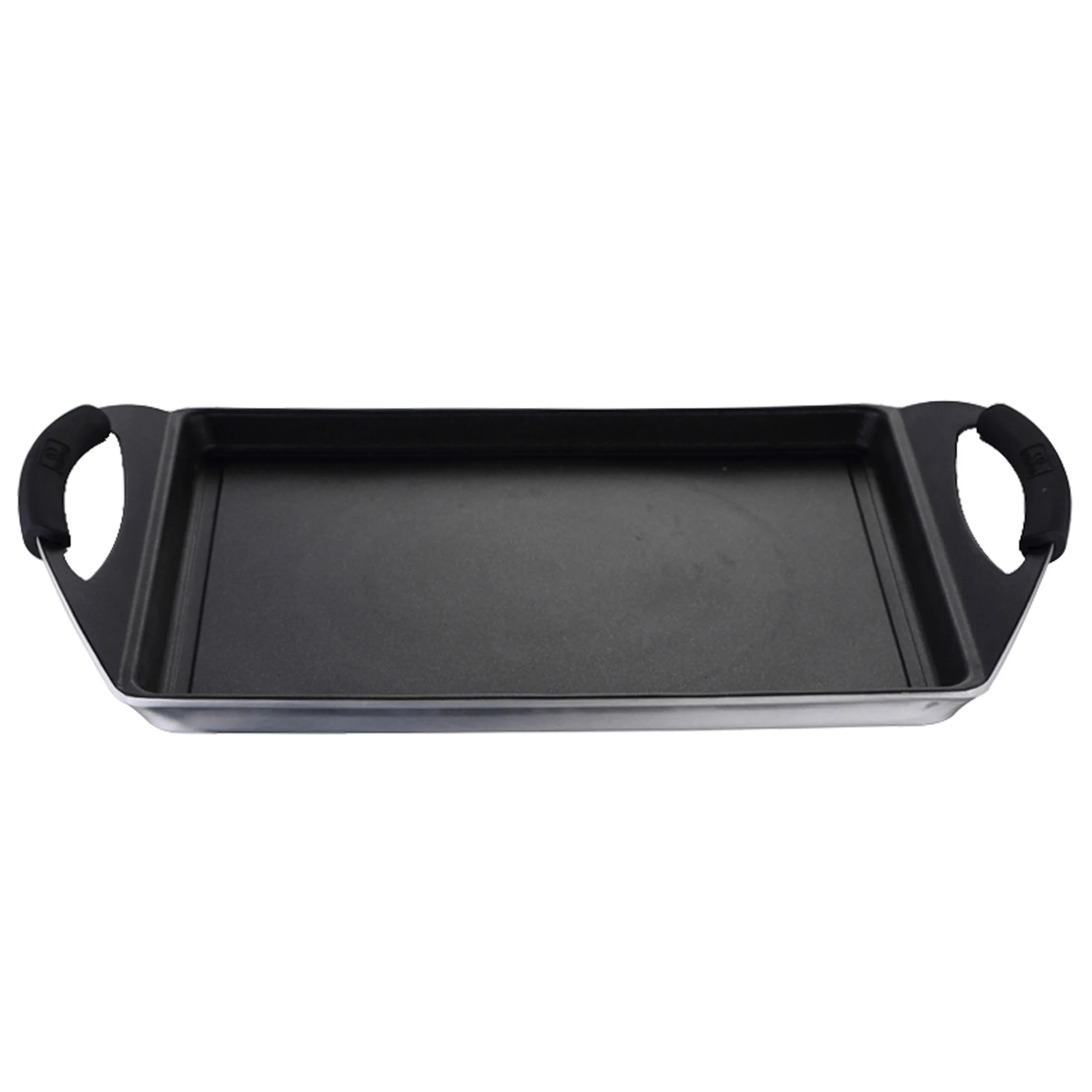 Grill (40cm) in cast aluminium suitable for all BERGNER fires Masterpro Foodies collection