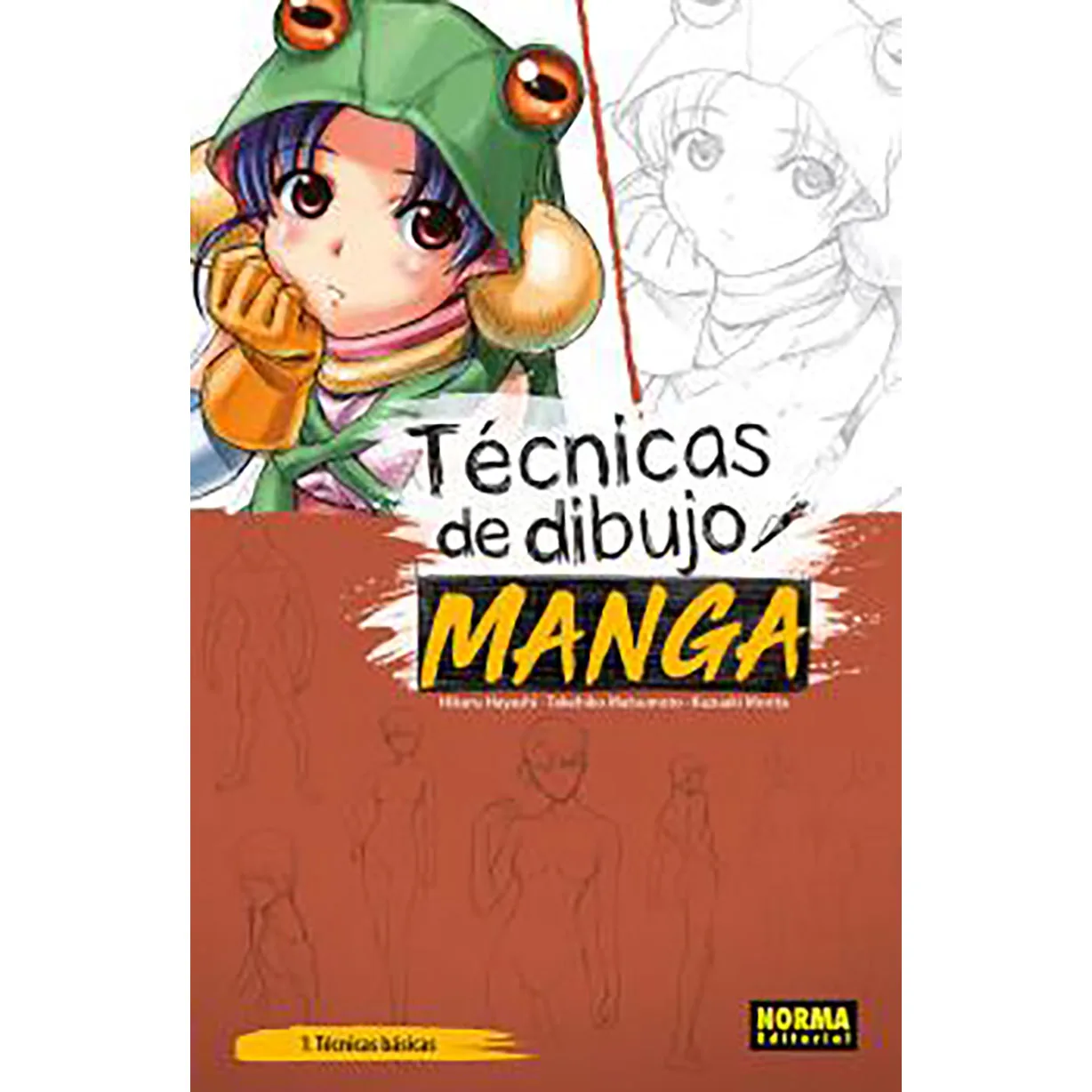 MANGA, TECNICAS DE DIBUJO MANGA 01, EDITORIAL NORMA, author several Japanese authors, year 2019 - ART BOOK, disclosure and study.