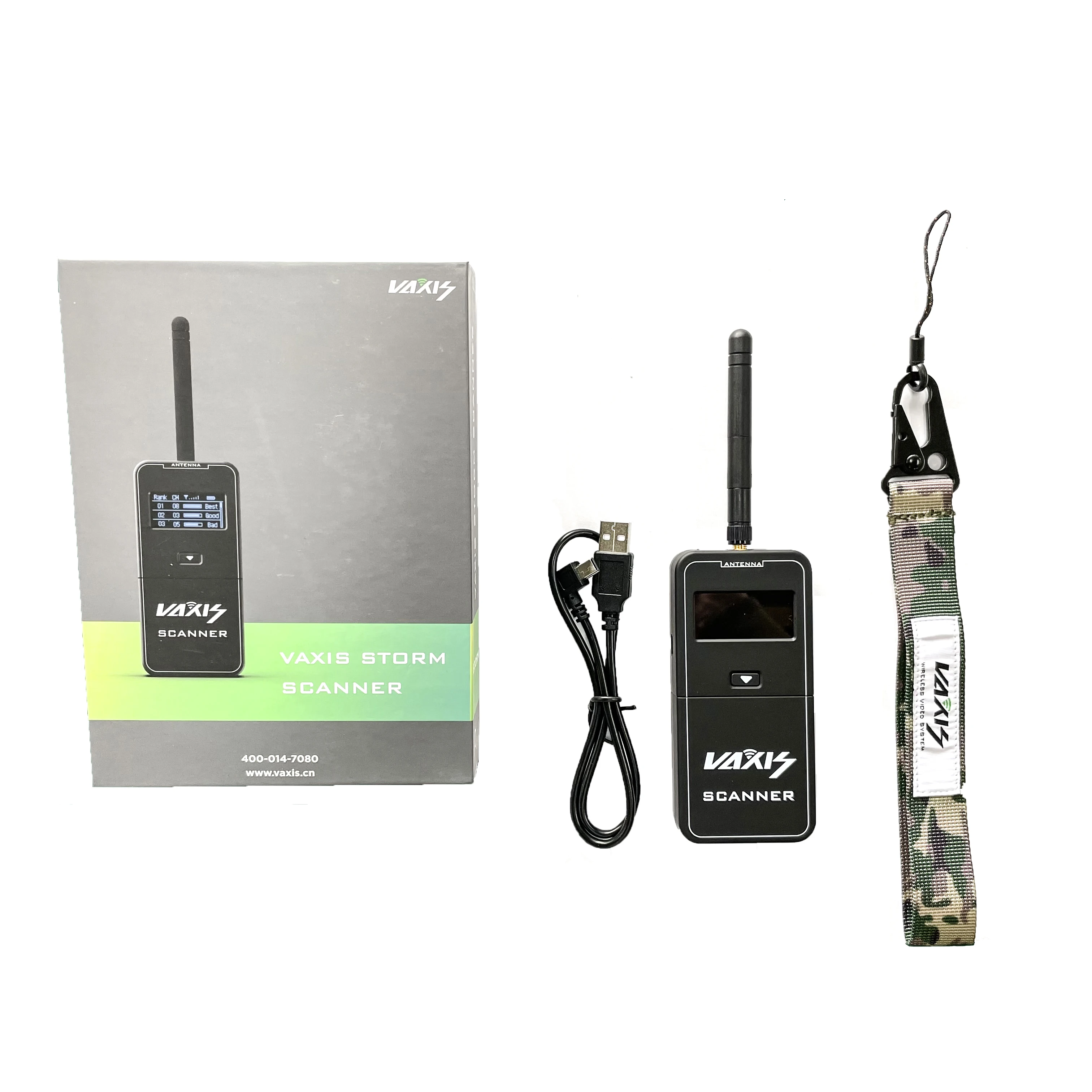 Канал Vaxis сканер для системы беспроводной передачи Storm, подходит для Teradek Hollyland CVW SDI и HDMI видео приемник-передатчик