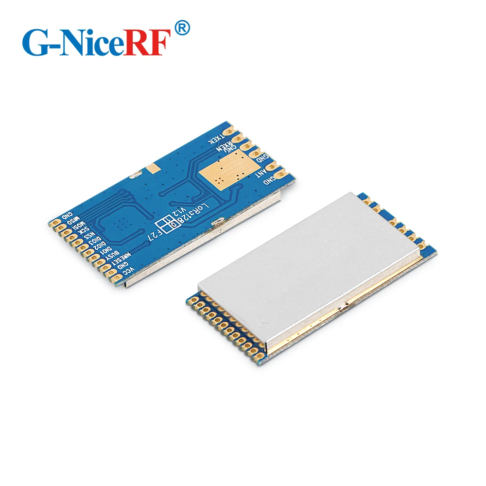 2PCS LoRa1280F27-TCXO 500mW 2.4GHz SX1280 chip 27dBm  Power TCXO 2.4GHz Long range RF Module