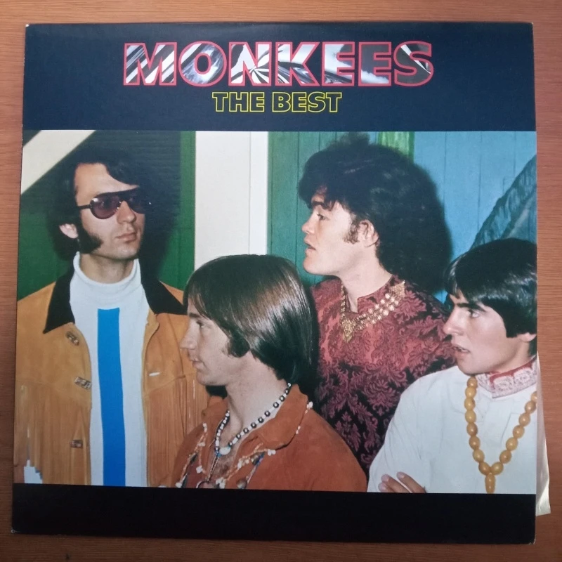 Japan Version Old 12 inch 30cm Vinyl Records LP Disc The Monkees The Best Classic Rock Music Songs Used