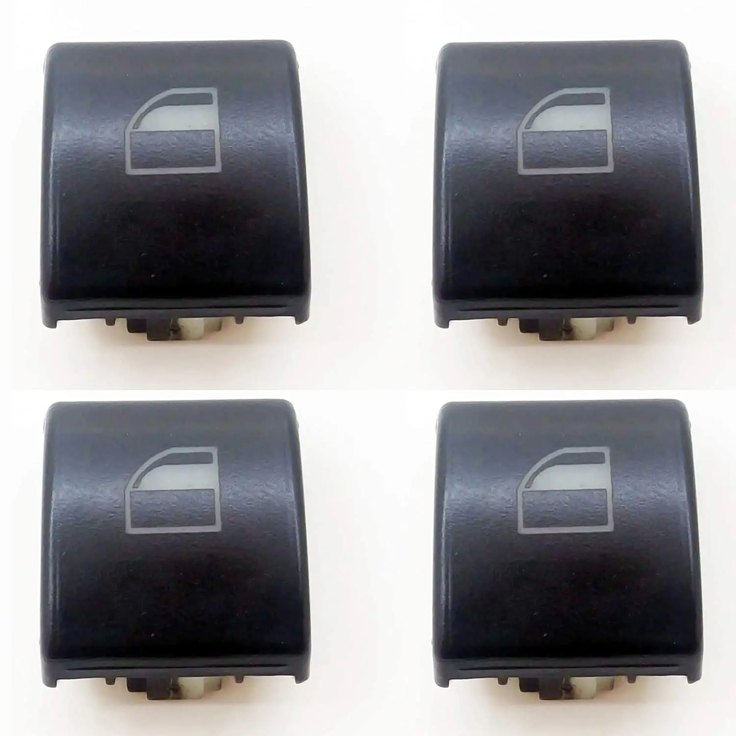 4X Window Switch Button Cap Cover Compatible With BMW 3 Series E46 X5 X3