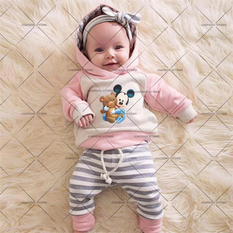 Minnie Mickey Mouse Patches for Clothes T Shirts Fashion Disney Iron-on Transfers for Clothing Heat Transfer Stickers Appliqued