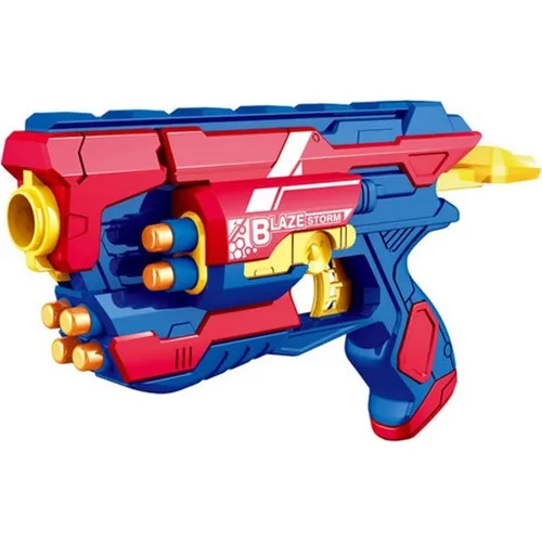 Blaze Storm Sponge Scorer Gun, Plastic Child Gun Soft Bullet Gun, Toy Gun 7071