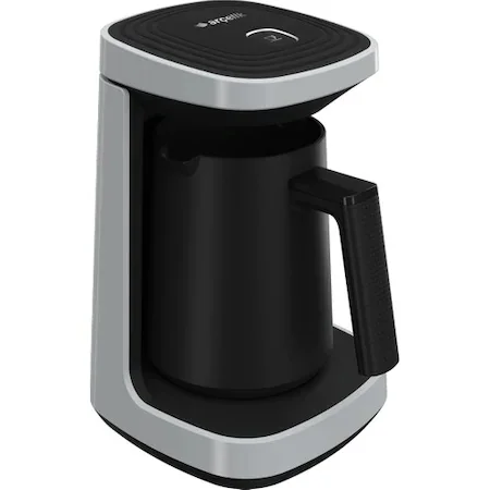 TKM 3940 Gray Turkish Coffee Makinesiotomatik Turkish coffee maker machine cordless electric coffee pot food Moka coffee kettle gift