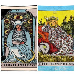 The High Priestess Rider Waite Tarot Empress Card Meaning Love Health Money Divination Tapestry By Ho Me Lili For Livinroom Deco