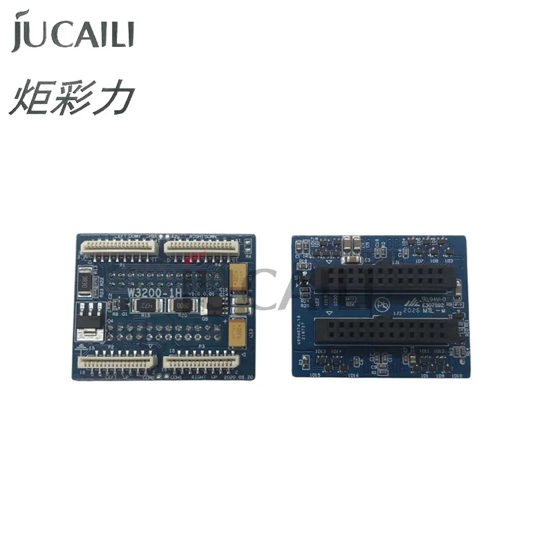 Imagem -06 - Hoson Impressora Jucaili Única Cabeça de Conexão Cartão para Xp600 4720 3200 Cabeça de Impressão para Allwin Xuli Solvente Impressora Adaptador Placa