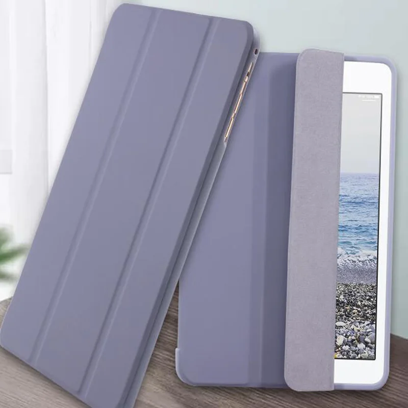 

Чехол для iPad Mini 5 2019, мягкий мини-чехол из искусственной кожи, умный чехол с функцией автоматического сна и подставкой тройного сложения для iPad mini 1/2/3/4