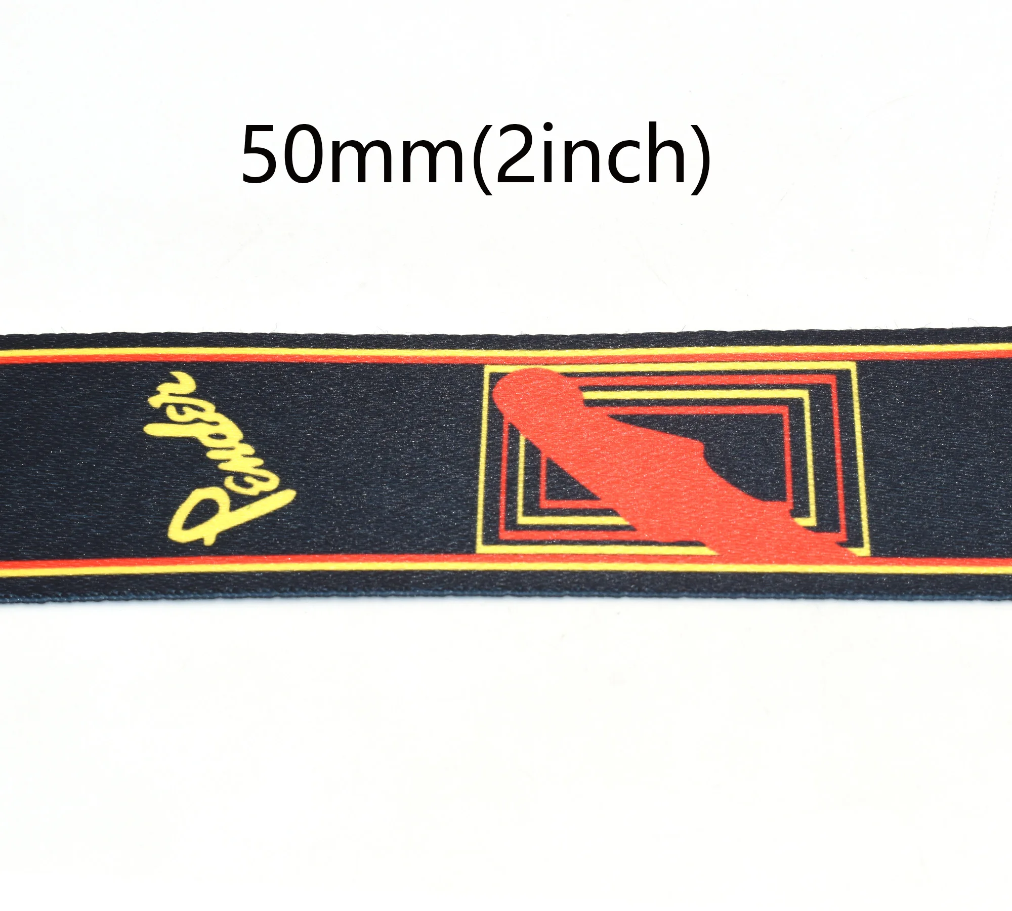 2\'\' Webbing Jacquard Ethnic Ribbon Cotton Belt Bag Strap Purse Lanyard Webbing Woven Belt Key Fob for Belt Dog Collar Webbing