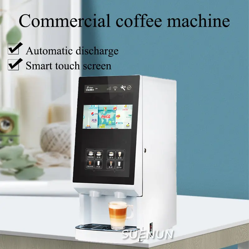 

Automatic Instant Coffee Machine Commercial Tea Shop Buffet Juice Soy Milk Beverage Machine