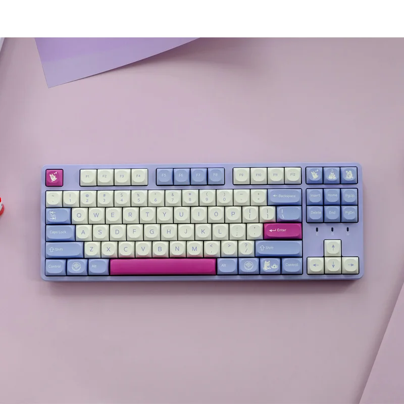 

145 Keys GMK Tuzi Keycaps MA Profile PBT Dye Sublimation Mechanical Keyboard Keycap For MX Switch 61/68/84/87/980