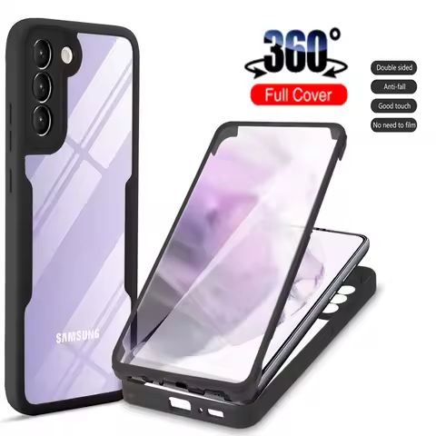 Luxury 360 Full Protective Case For Samsung Galaxy A52 A72 A71 A51 S22 Ultra Plus A12 A10 A22 A33 A02S A21S A11 Shockproof Cover