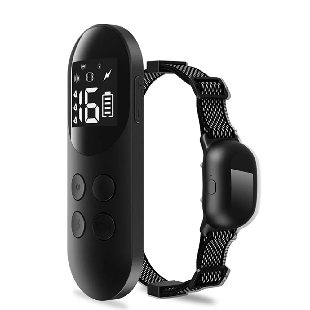 50 PCS Remote Waterproof With  Rechargeable 1 to 16 Levels Shock Collar Puppy Bark Control Equipment