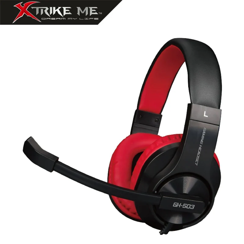 Stereo HEADSET for PC games & consoles PS4 XBOX ONE with mic GAMING HEADSET PC mobile consoles, XTRIKE-ME GH503