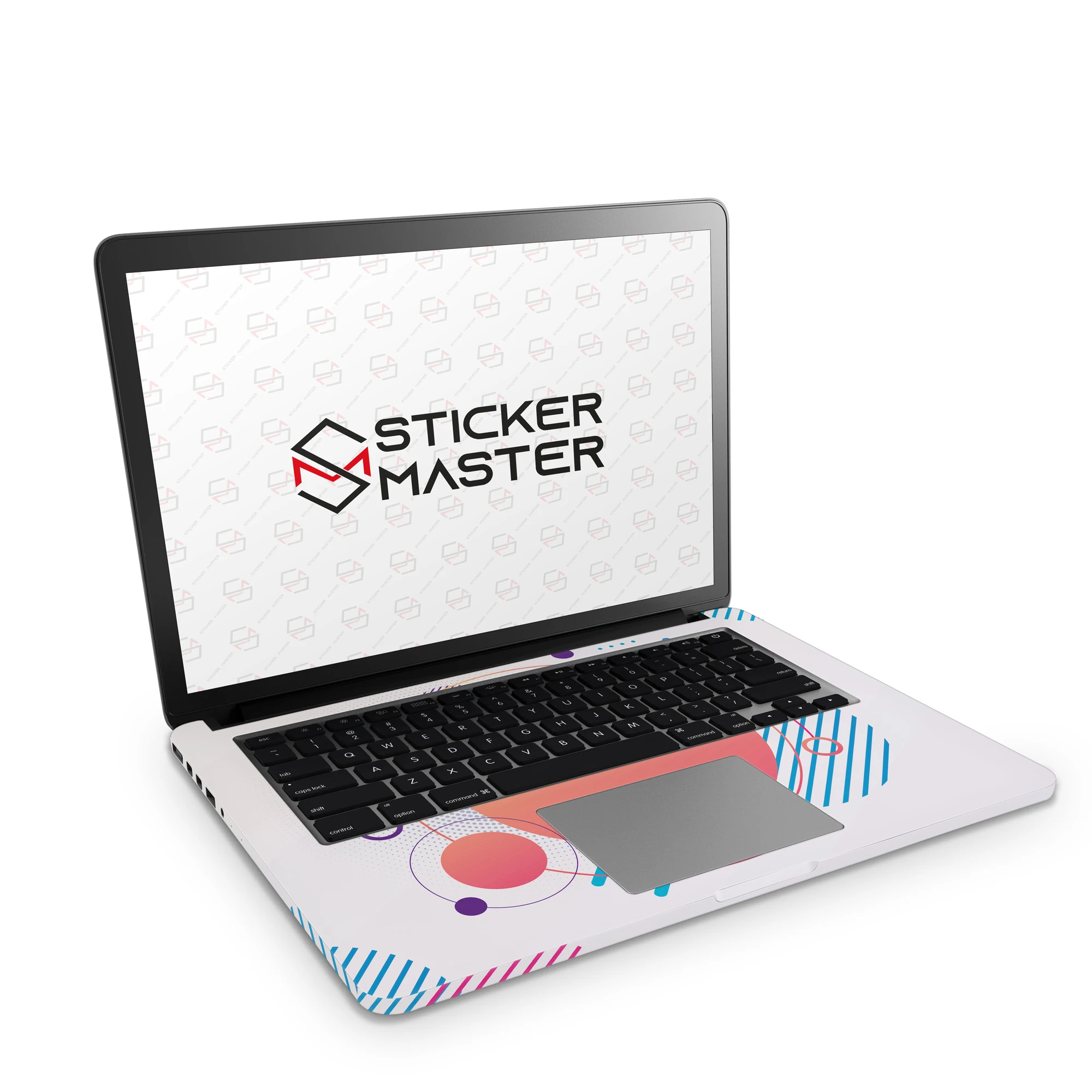 Sticker Master Modern Circles Laptop Vinyl Sticker Skin Cover For 10 12 13 14 15.4 15.6 16 17 19 