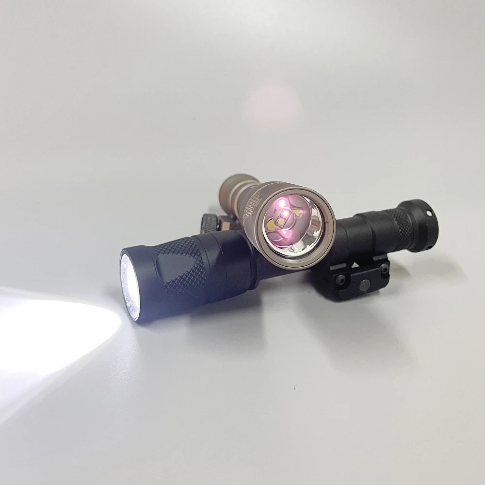 IR Scout Light M600V-IR Tactical Weaponlight Infrared Laser & LED White Light Dual Output /w Pressure Switch for Hunting