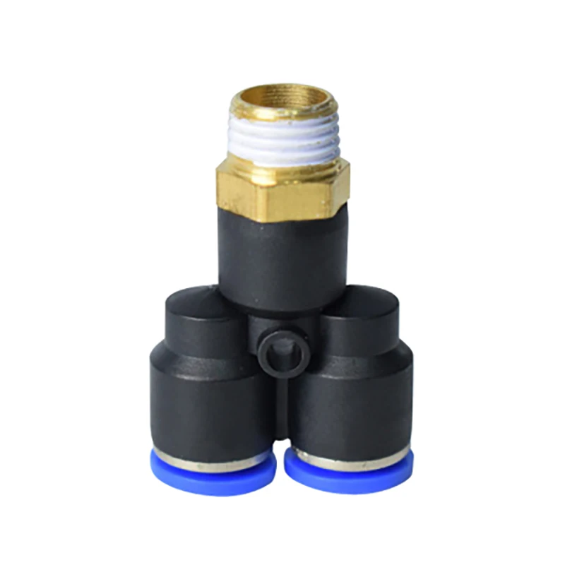 50/100PCS PX4-M5/PX6-02 Plastic Connector PX Throttle Valve Compressor Accessories Pneumatic Fitting 8mm 10mm 12mm