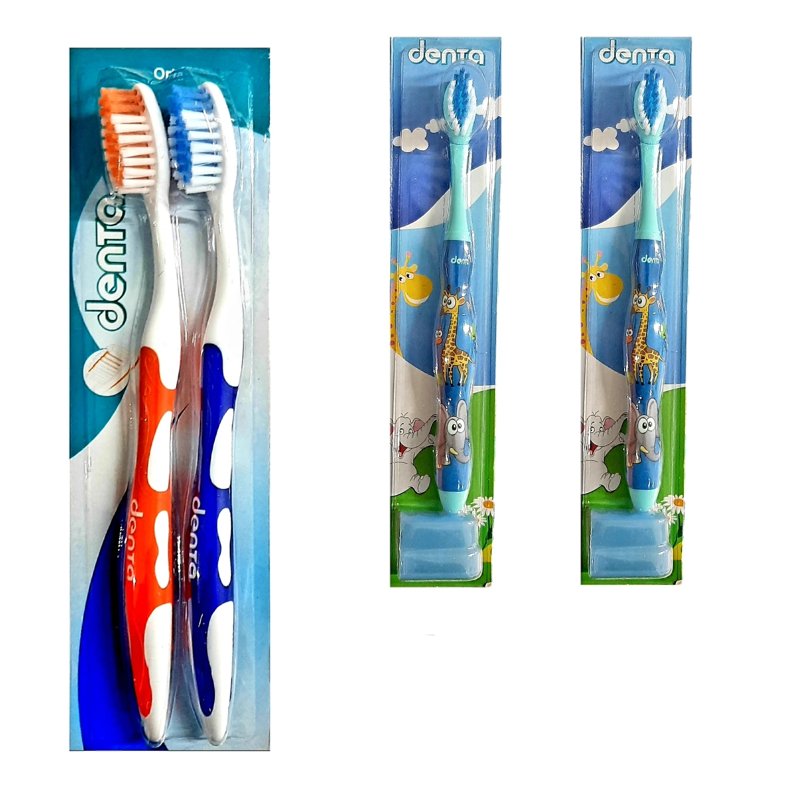 Toothbrush Adult And Child Size Ergonomic Handle All For Family