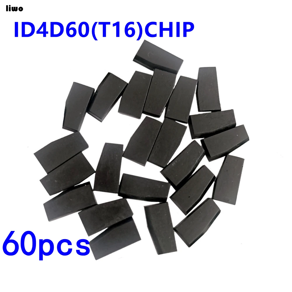 

ID 4D60 Chip after market Carbon Transponder (80bit) 4D60 (t16)ceramic chip/id48/vvdi/kd4d chip Car Key Blank Transponder Chip