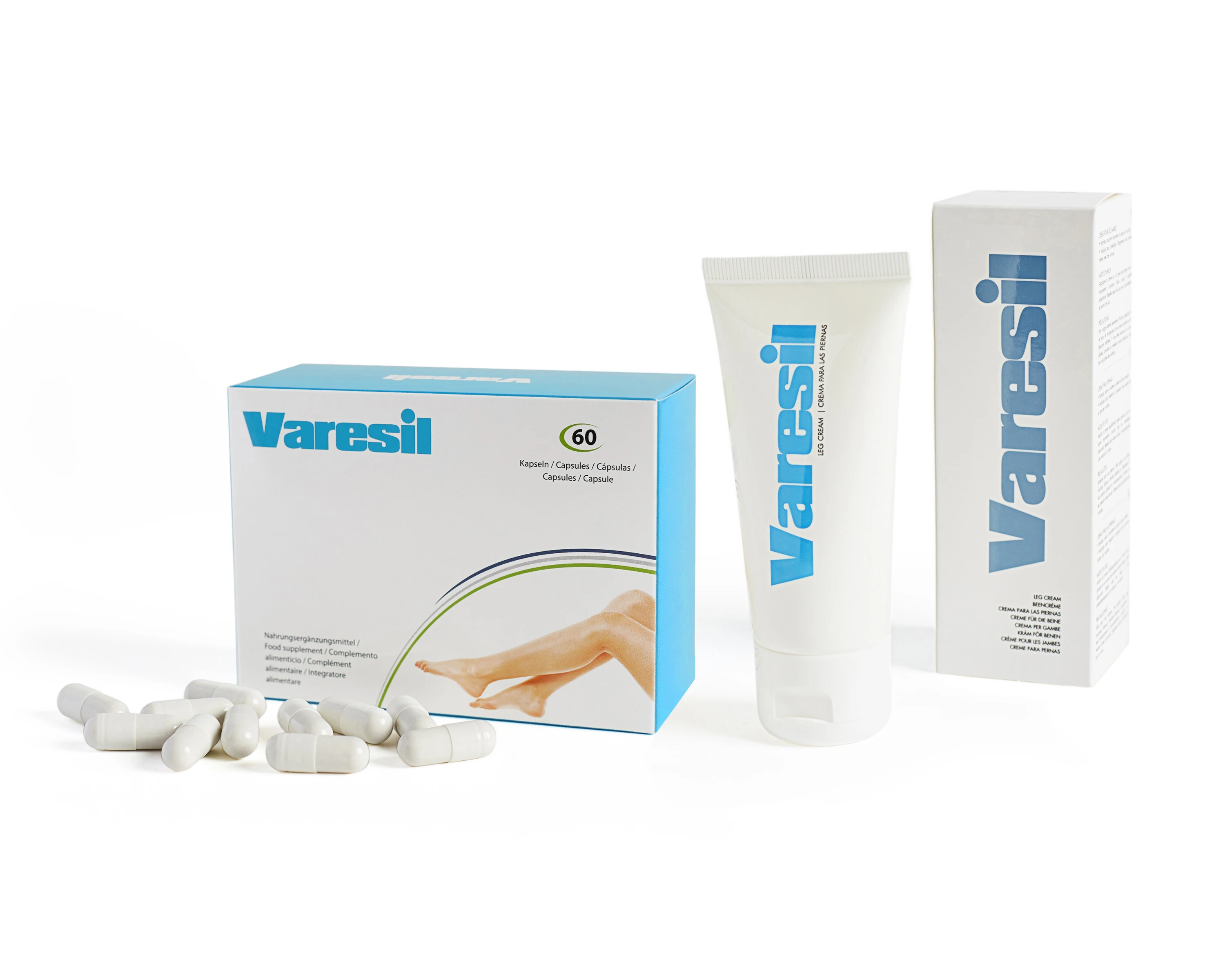 Varesil Pills + Varesil Cream: Pills and Cream to prevent and relieve varices