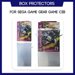 Box Protector For Sega Game Gear Game CIB Custom Made Spare Clear Plastic Case
