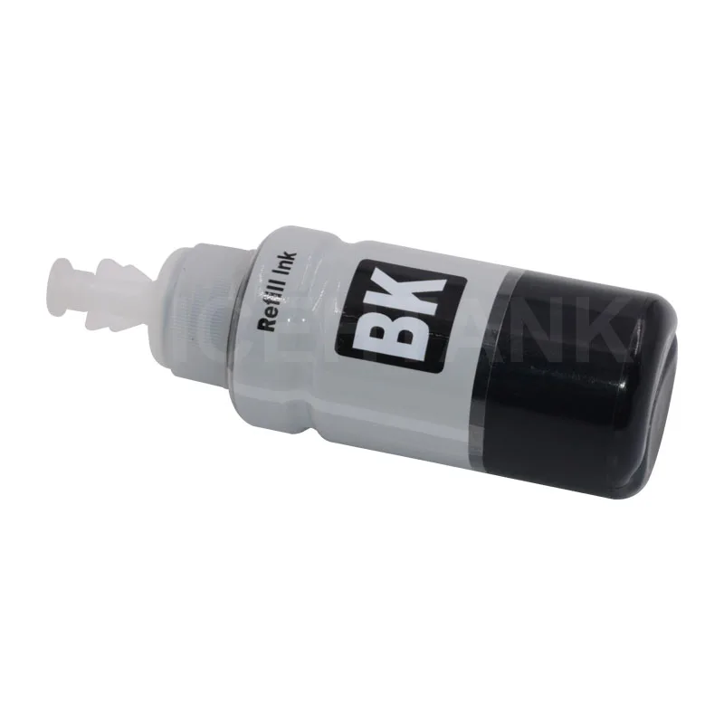 Imagem -02 - Tinta Corante Icehtank 70ml Kits de Recarga de Tinta Corante para Epson T6641 T6642 T6643 T6644 para Ecotank L1300 L850 L3050 L3060 L3070 L364 L382