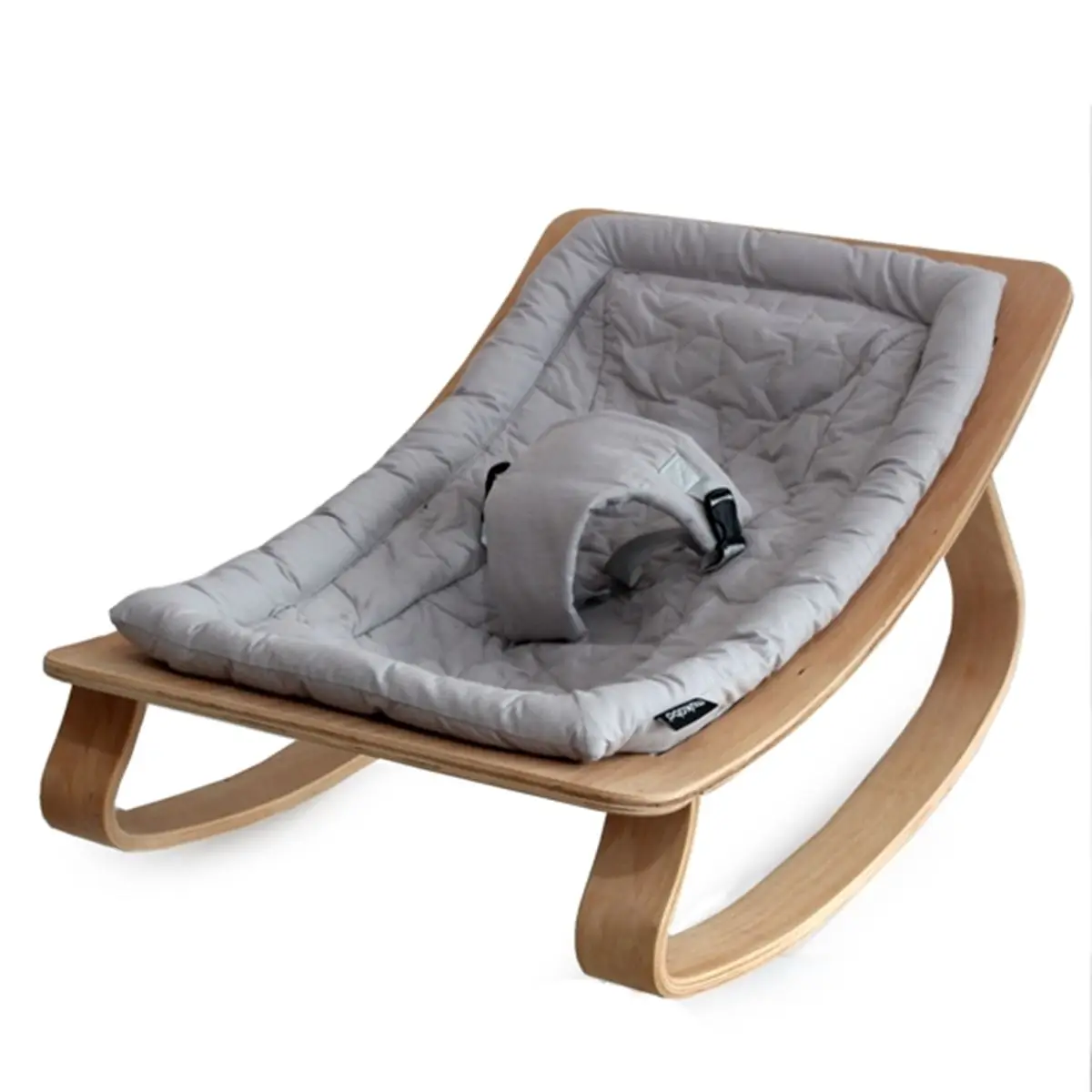 Mukabo Star-cuna de madera Natural para bebés recién nacidos, mecedora para mamás, cuna para dormir, cunas para bebe