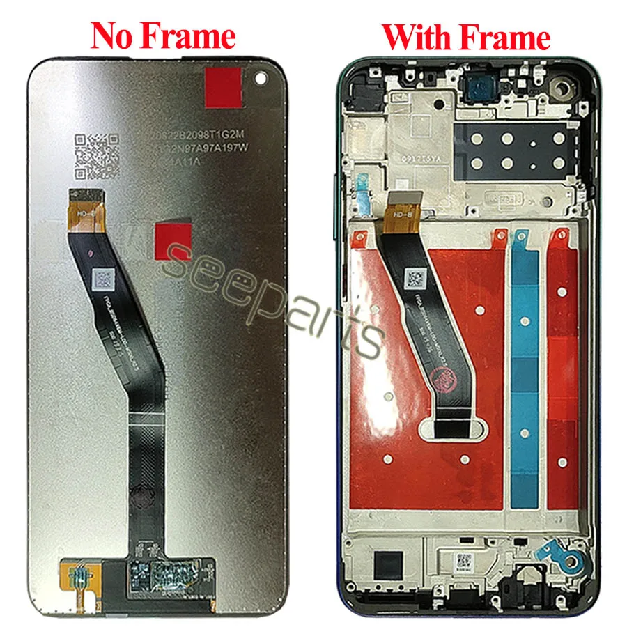 High Quality For Huawei P40 Lite E LCD Display Touch Screen Digitizer Assenbly Replacement Screen Y7p 2020 LCD Honor Play 3 LCD