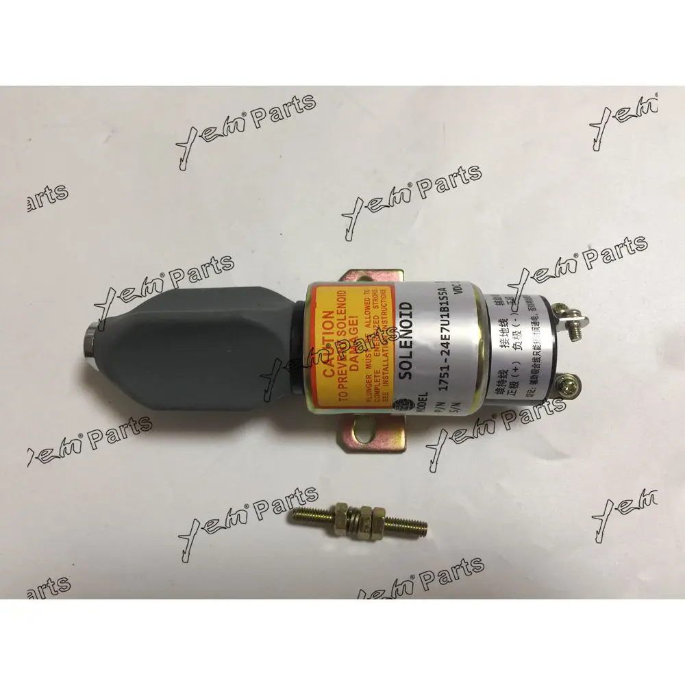 

For Solenoid Valve 1751-24E7U1B1S5A Engine Shutdown Solenoid.